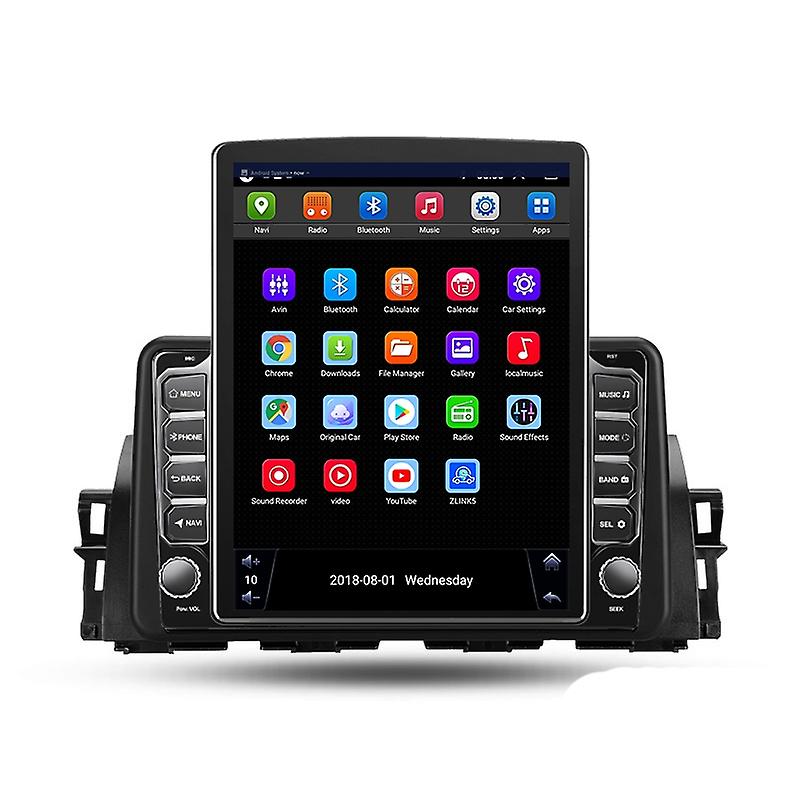 For Renault Kiger 2021 Radio Multimedia Video Player Navigation GPS Android For Tesla Style 9.7 Inch