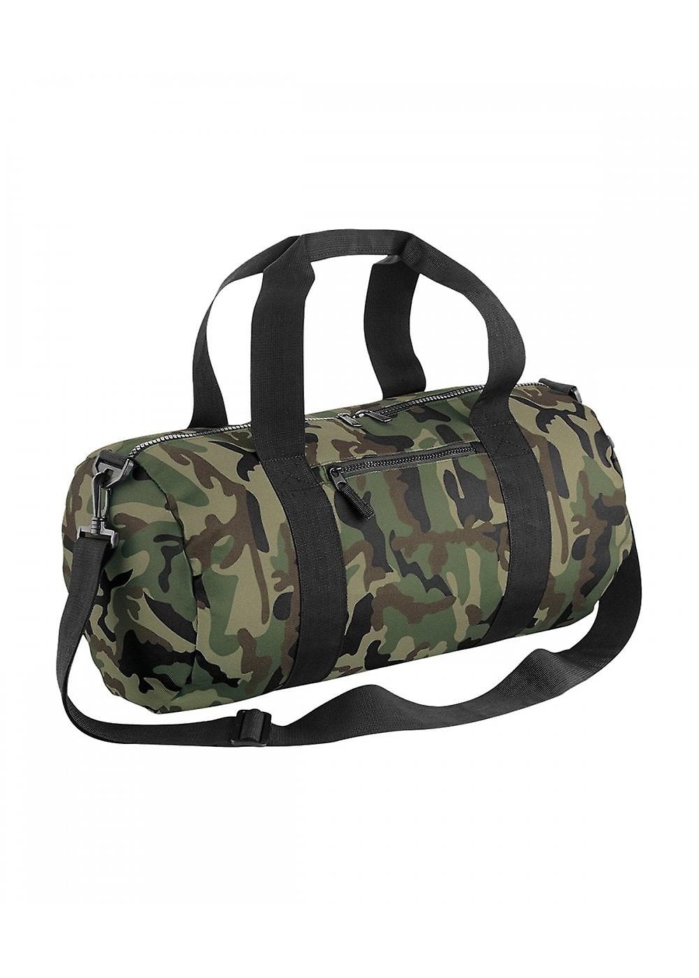 Bagbase Camo Barrel Bag BG173