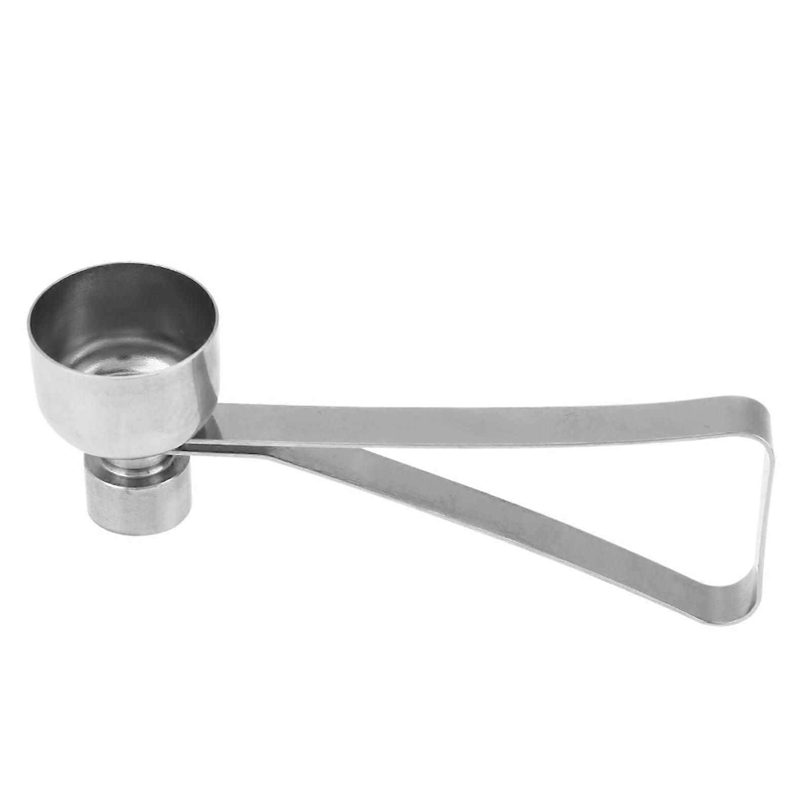 Stainless Steel Egg Opener Small Size Durable Design Easy-To-Use Practical Kitchen Gadgets for Precision Eggcracking Cooking and Bakin