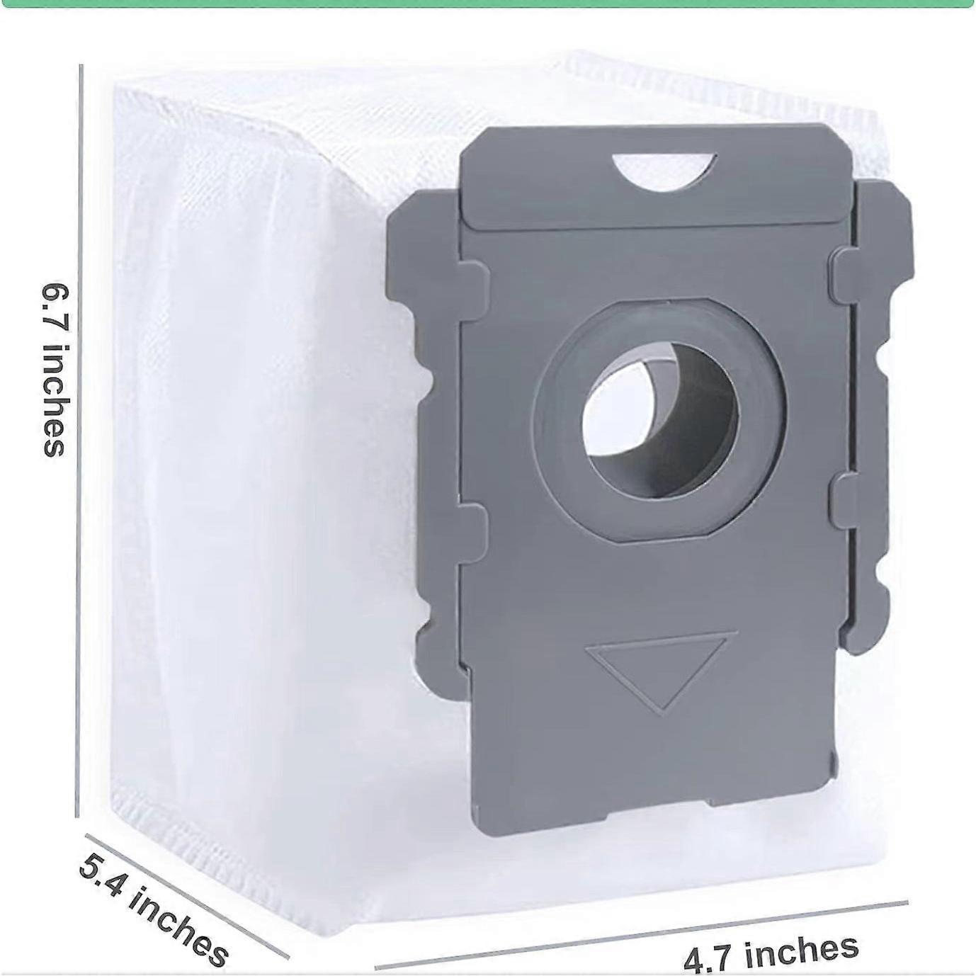 10 Sacchetti Per Aspirapolvere Per IRobot Roomba I7 I7+ I3 I3+ I4 10 Sacchetti Per Aspirapolvere Per IRobot Roomba I7 I7+ I3 I3+ I4
