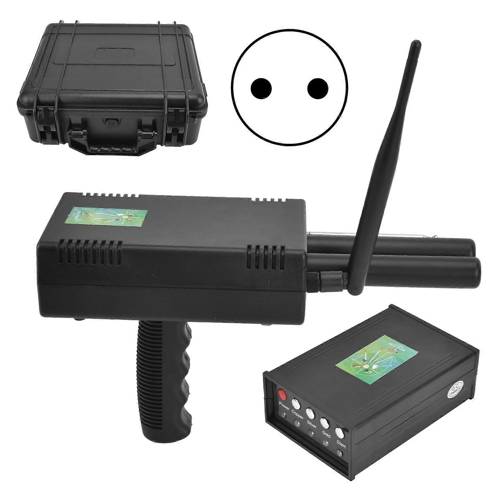 Long Range Metal Detector Precise Positioning High Sensitivity 1200 Meters 25m Depth Remote Gold Detector 100240VEU Plug NO.2878