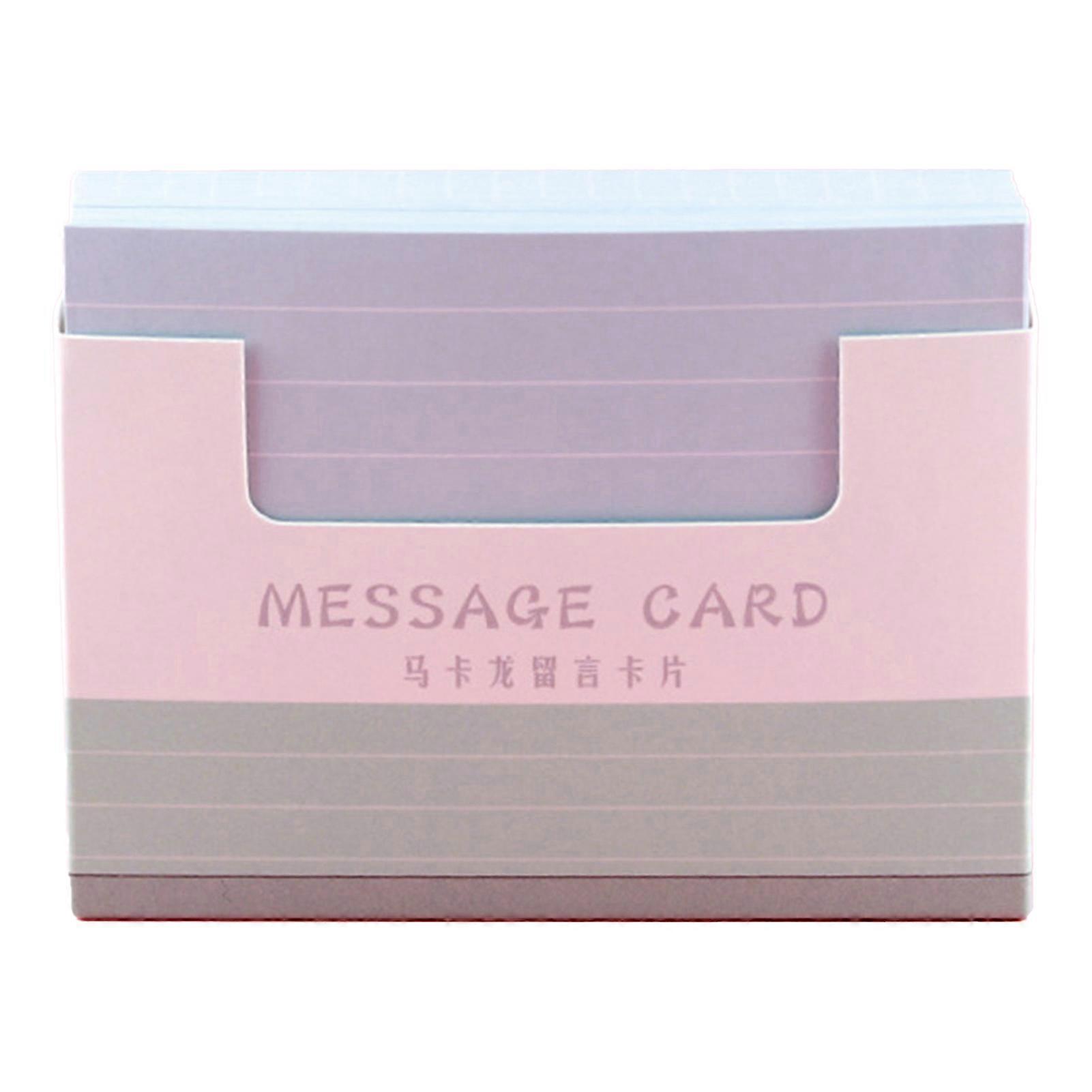150Pcs Colored Index Cards Non-Sticky Smoothly Writing Vibrant Color Compact Size Wide Application Thick Message Notepads Colored Index Flashcards Off
