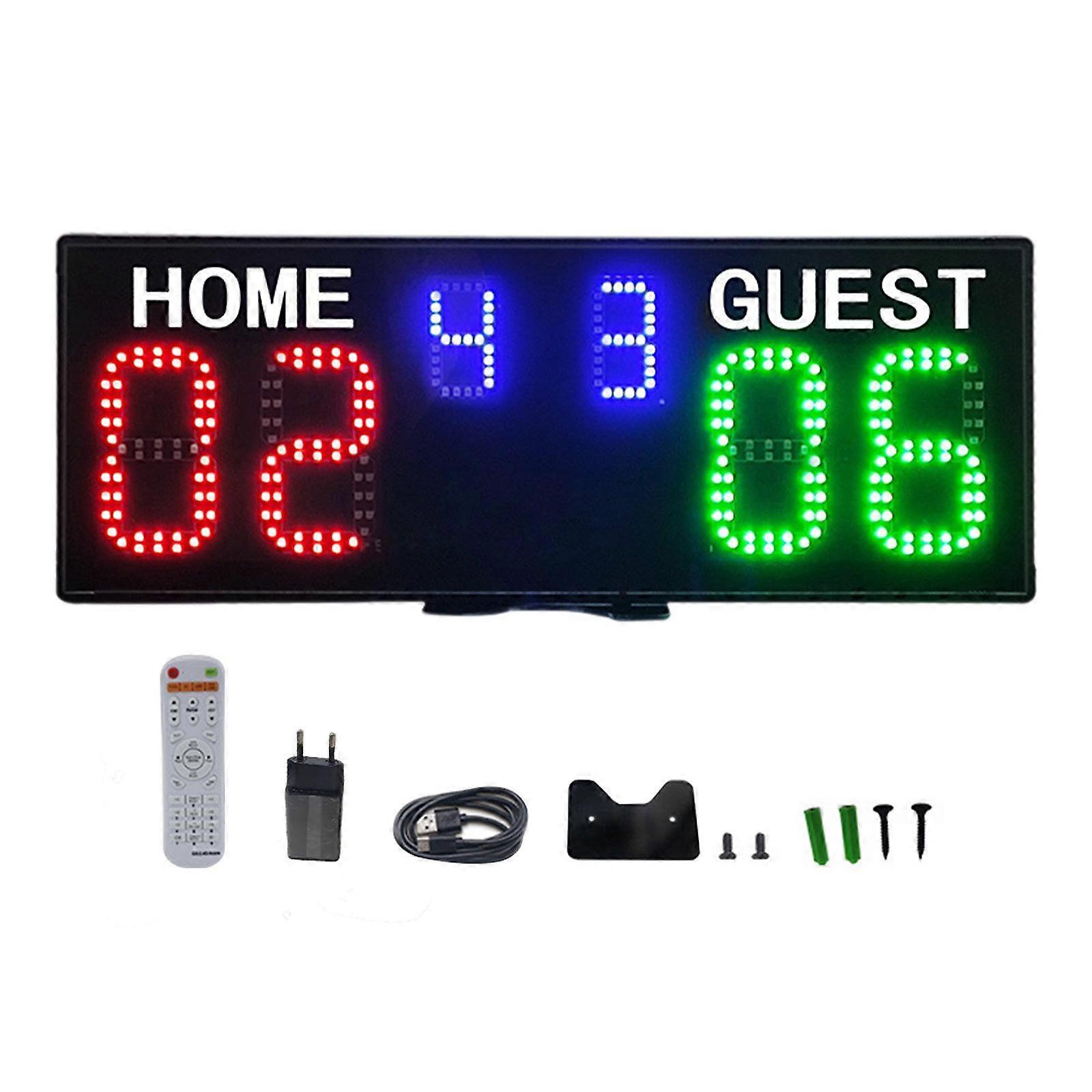 Digital Scoreboard Competition Score Keeper for Baseball Volleyball Football