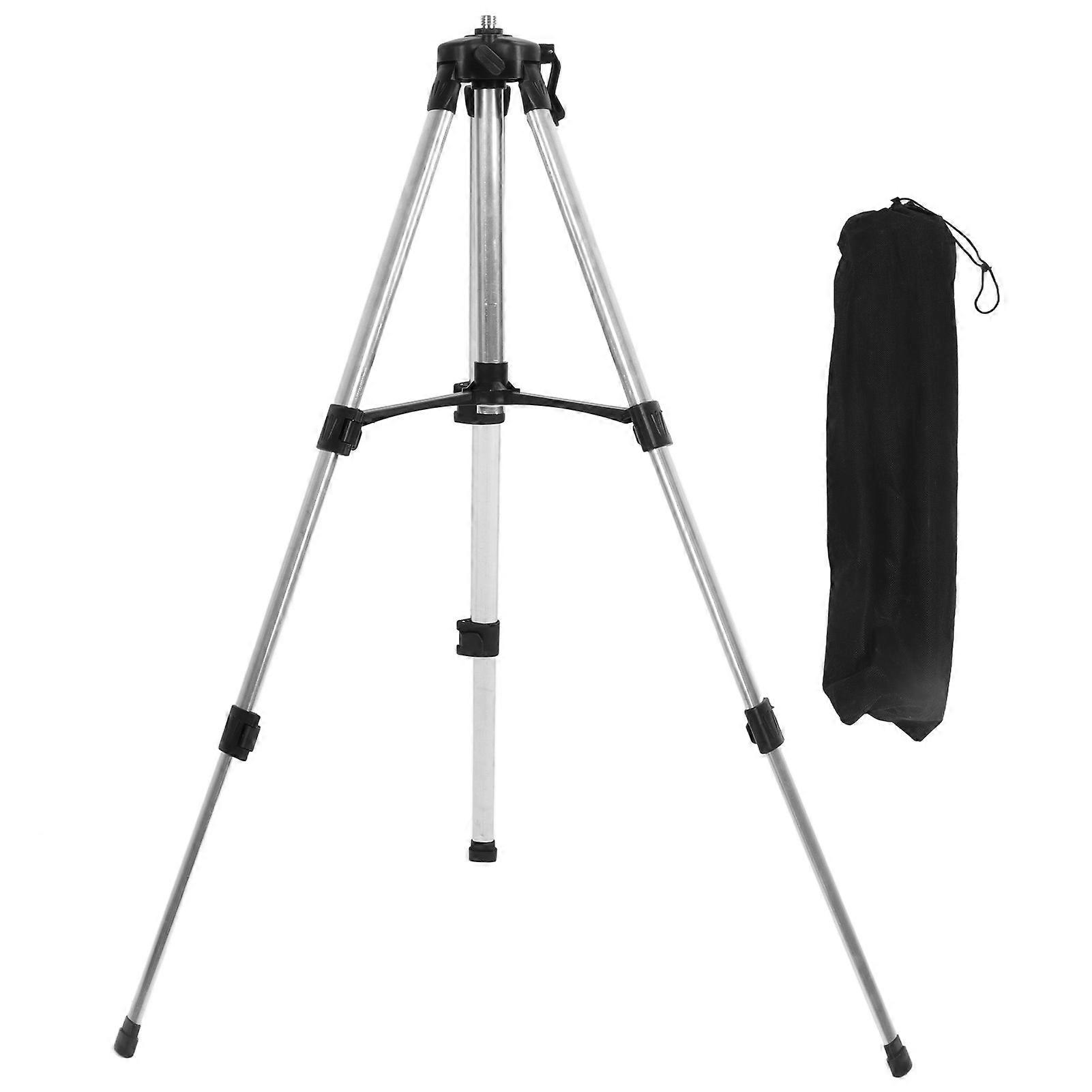 Tripod Level Stand Automatic Self Leveling Holder 4 Section Adjustable Legs 1.2meter With Bag