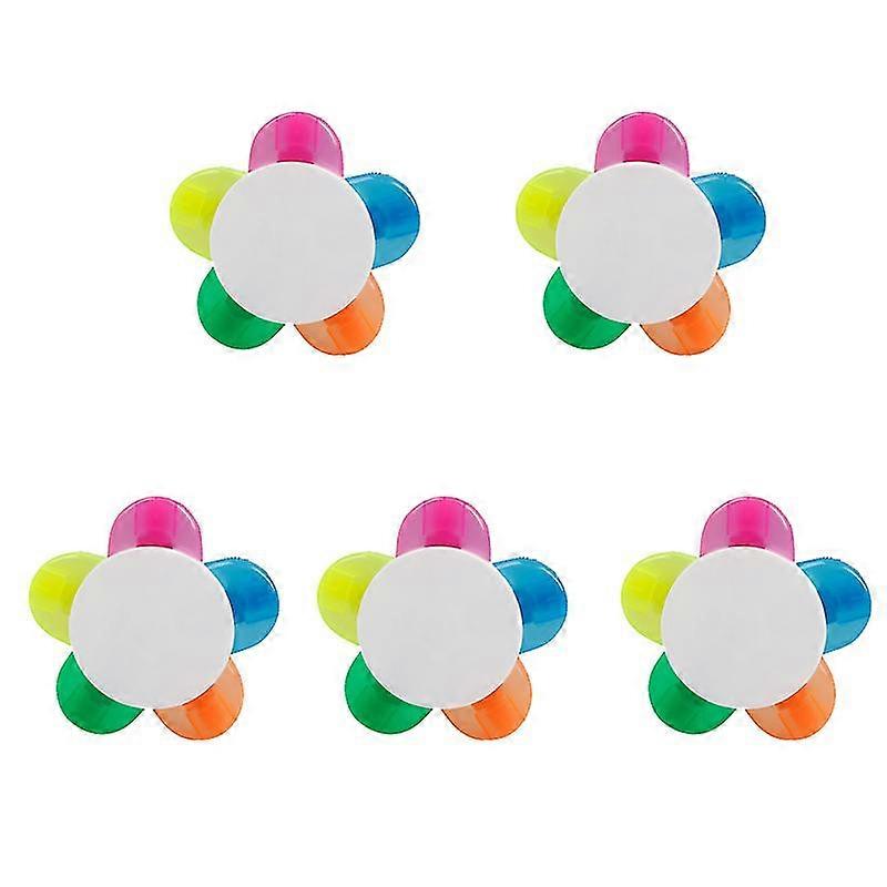 Five Color Sunflower Highlighter Petal Highlighter