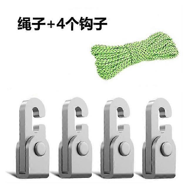 Automatic Lock Hook Safety For Camping 4pcs