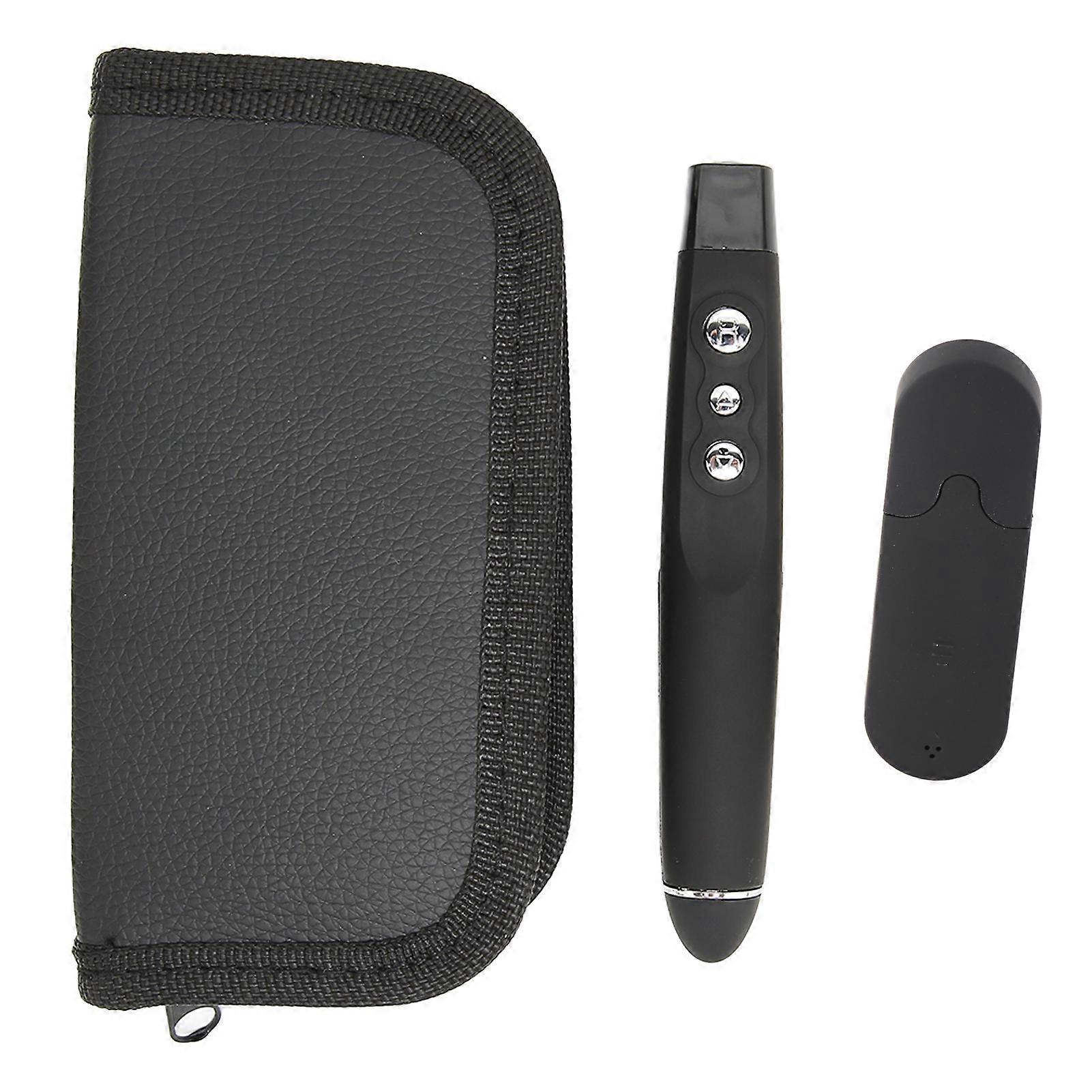 Presentation Clicker Wireless Red Indicator 650nm Wavelength Standalone USB Receiver High Sensitivity Presenter Remote