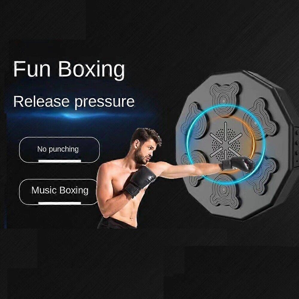 Home Bluetooth Punching Pad Smart Music Boxing Machine LED Lighted Sandbag