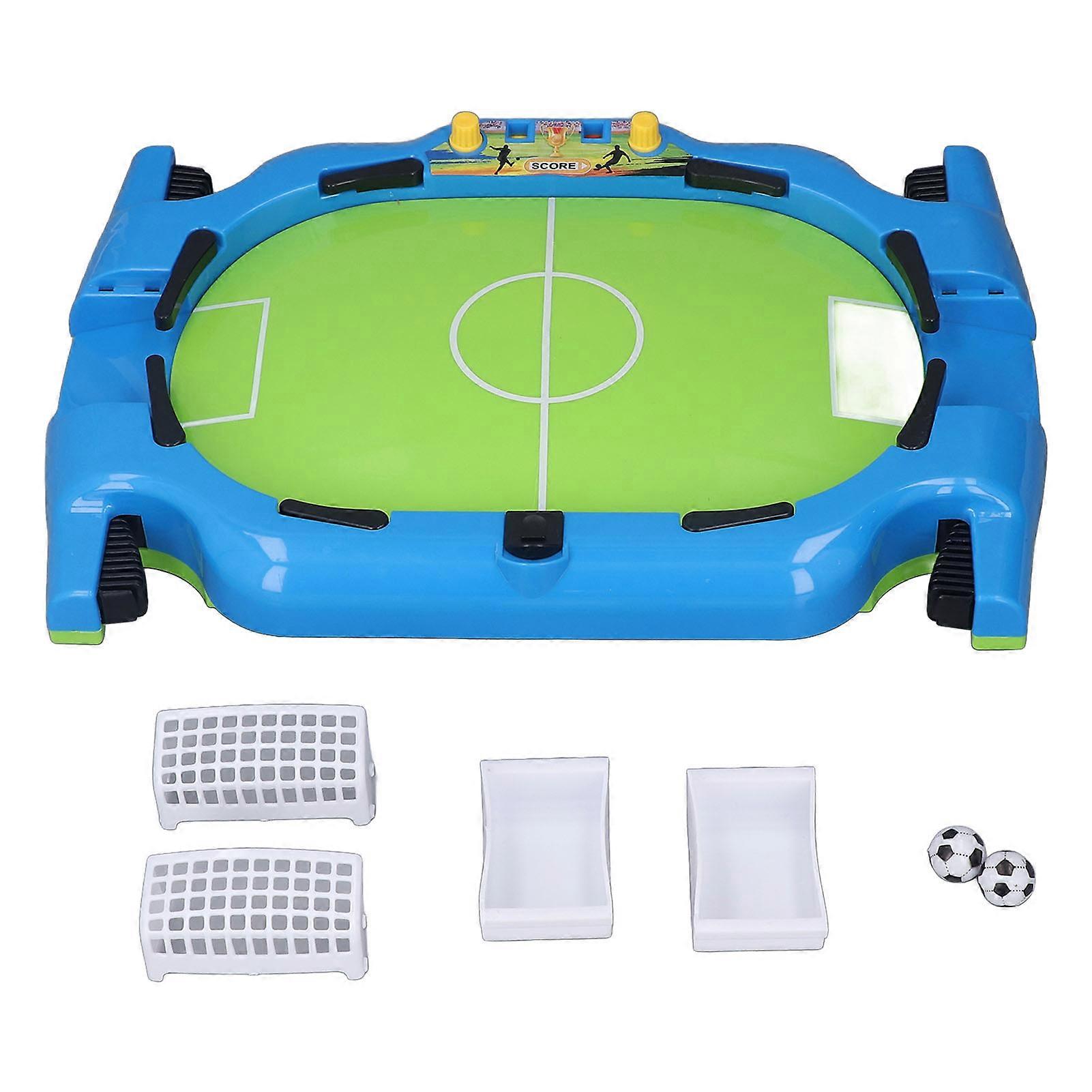 Tabletop Football Interactive Game 2 Balls 2 Net Hand Eye Coordination Desktop Soccer Toy