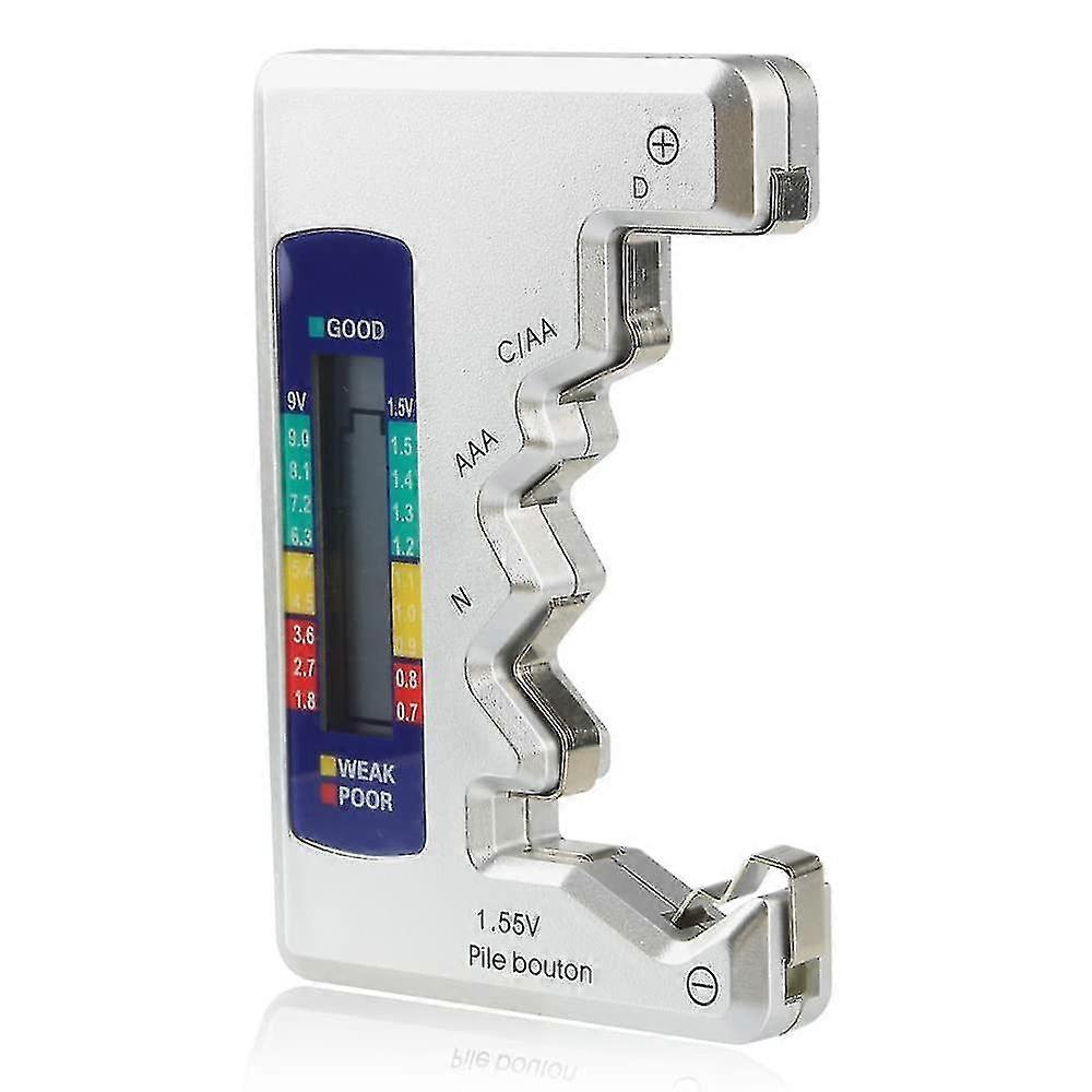 Universal Battery Tester Digital Battery Checker Battery Capacity Level Detector