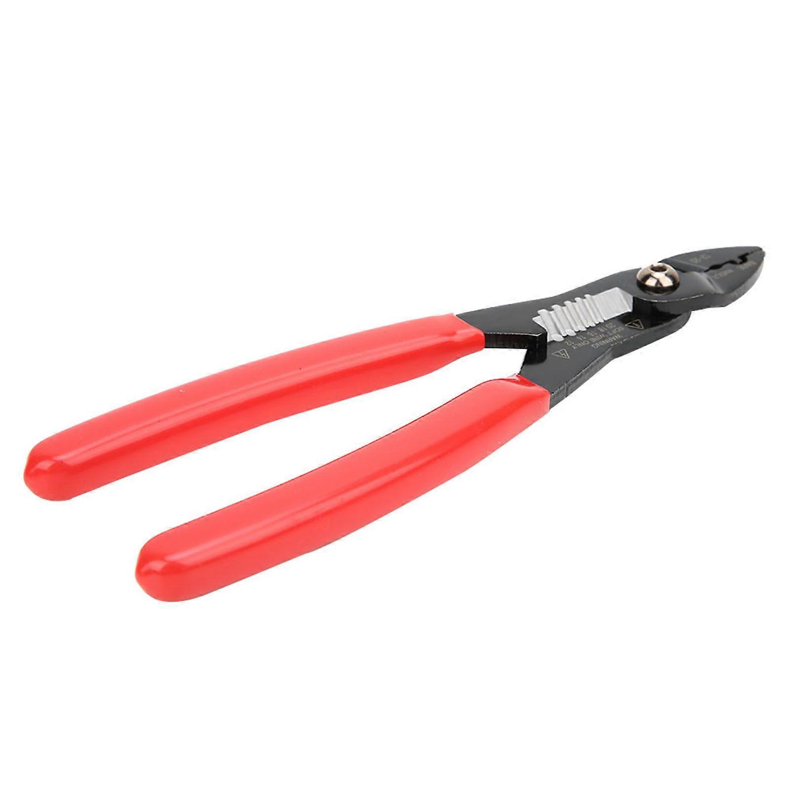Professional Wire Stripper 7in Electrical Cable Stripping Crimping Tool for Terminals