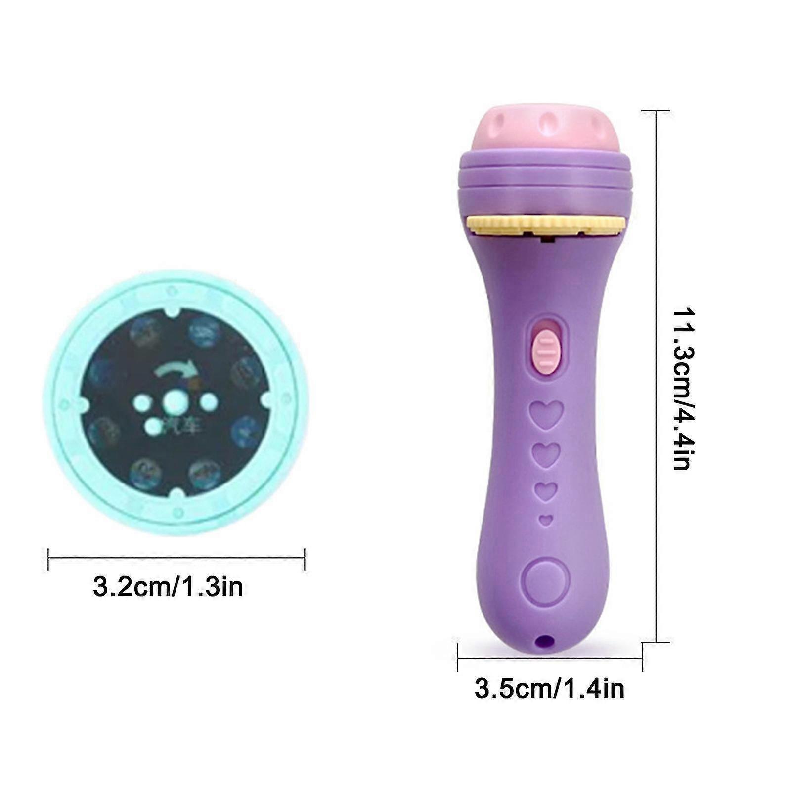 children's flashlight toy projection flashlight early education picture dinosaur