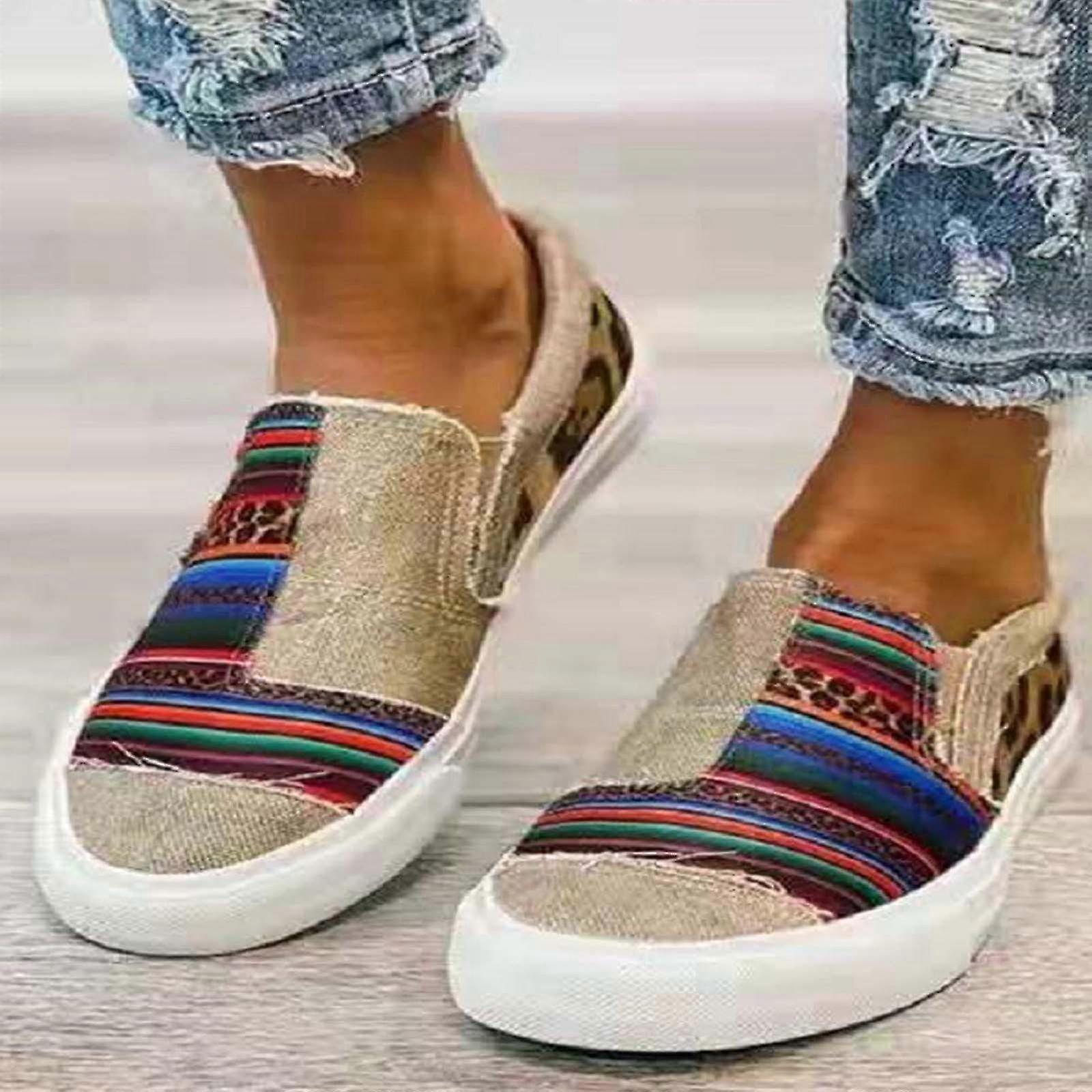 Women Plimsolls Flat Pumps Shoes