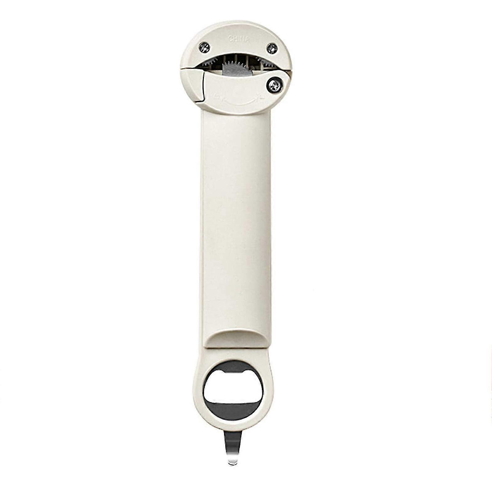Magnetic Multifunction Jar Opener Adjustable Stainless Steel Can Opener With Big Turn Knob For Weak Hands Seniors With
