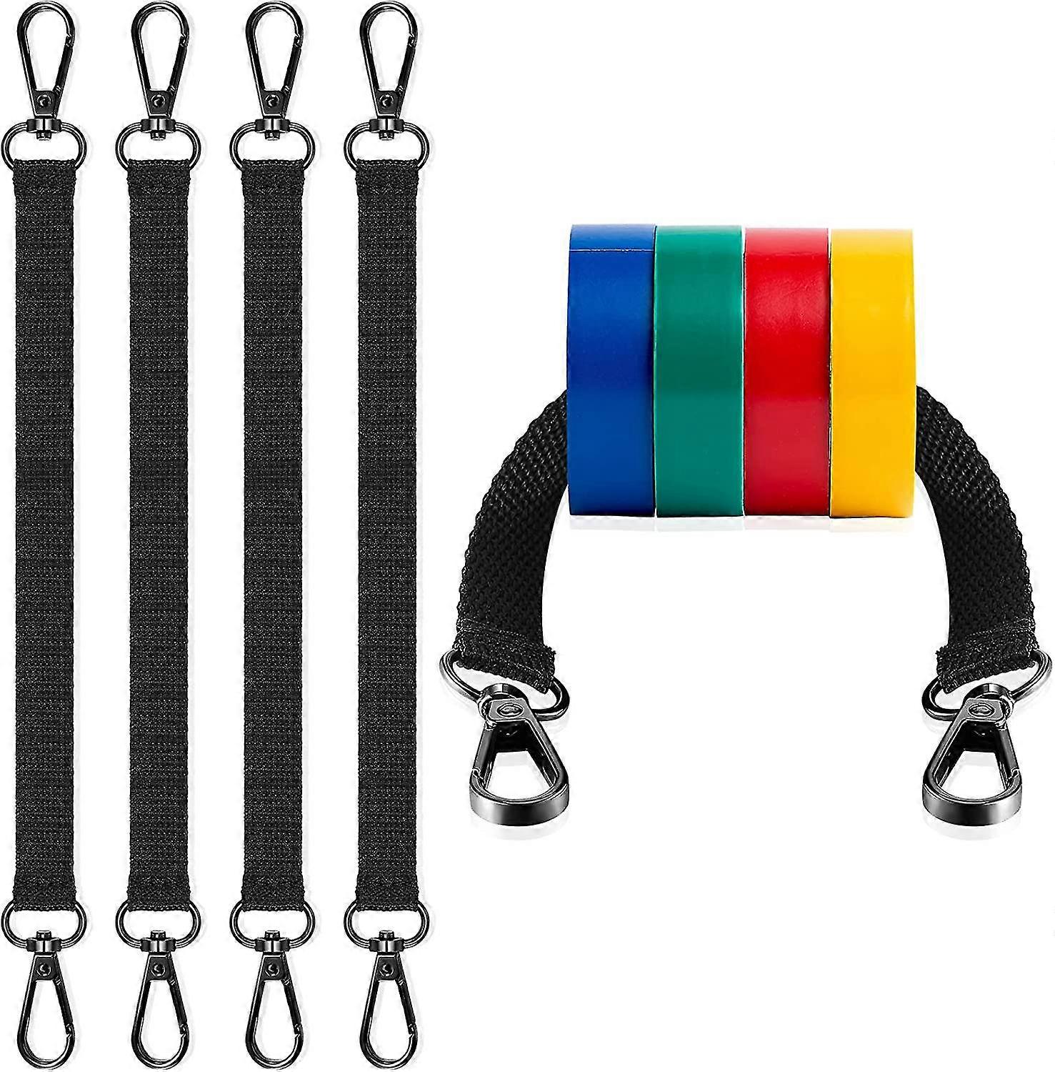 Electrical Tape Holder Strap Tape Measure Holder For Belt Tape Thong With Snap Hooks Polyester Electrical Tape Holder Chain Electrical Tape Strap For-
