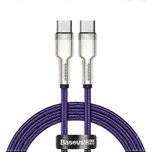 Baseus CATJK-C05 Cafule Series 100W Type-C / USB-C to Type-C / USB-C Metal Charging Data Cable