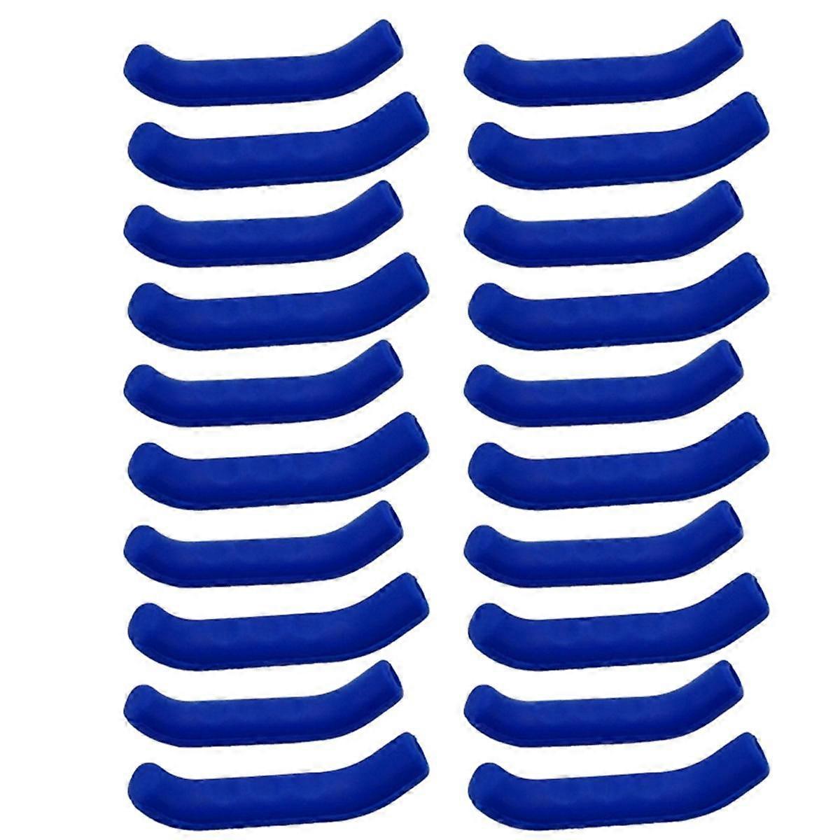 Mountain Bike Bicycle Brake Handle Protector, Anti-Slip Silicone Brake Handle Cover for M365 Electric Scooter Blue