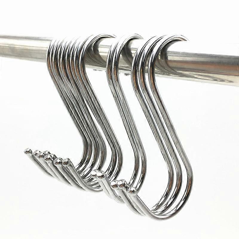 S Hook Stainless Steel Hook Barbecue Hook Hanging Sausage Hanging Turkey Hanging Roast Duck Meat
