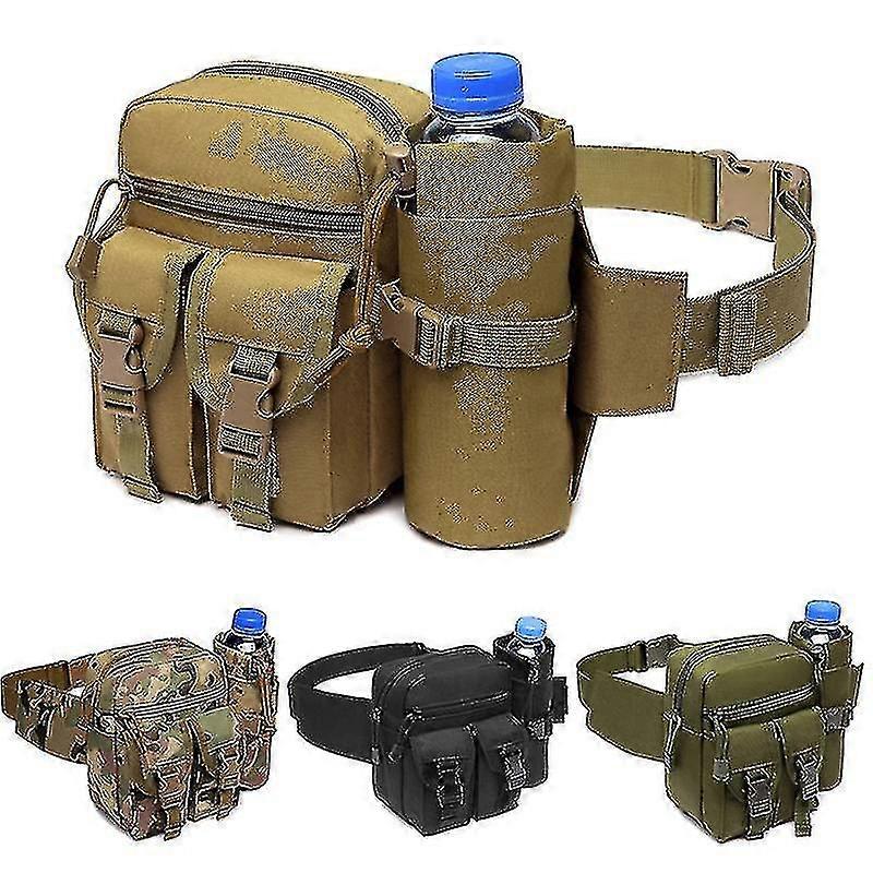 New Outdoor Waist Bag Men Bottle Molle Hi Climbing Nylon Mobile Ph Belt Pack