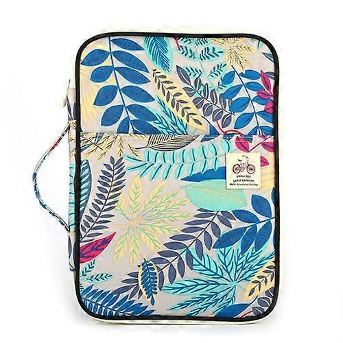 Creative Zipper Multi-function Portable Tablet 14 Inch Computer Bag File Waterproof Nylon Storage