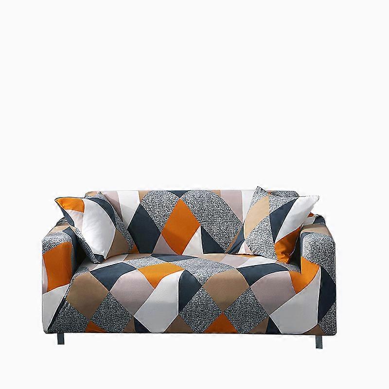 Double seating Full wrap stretch magic sofa cover printed sofa cover dustproof and stain resistant sofa cover (style 1) PXCL