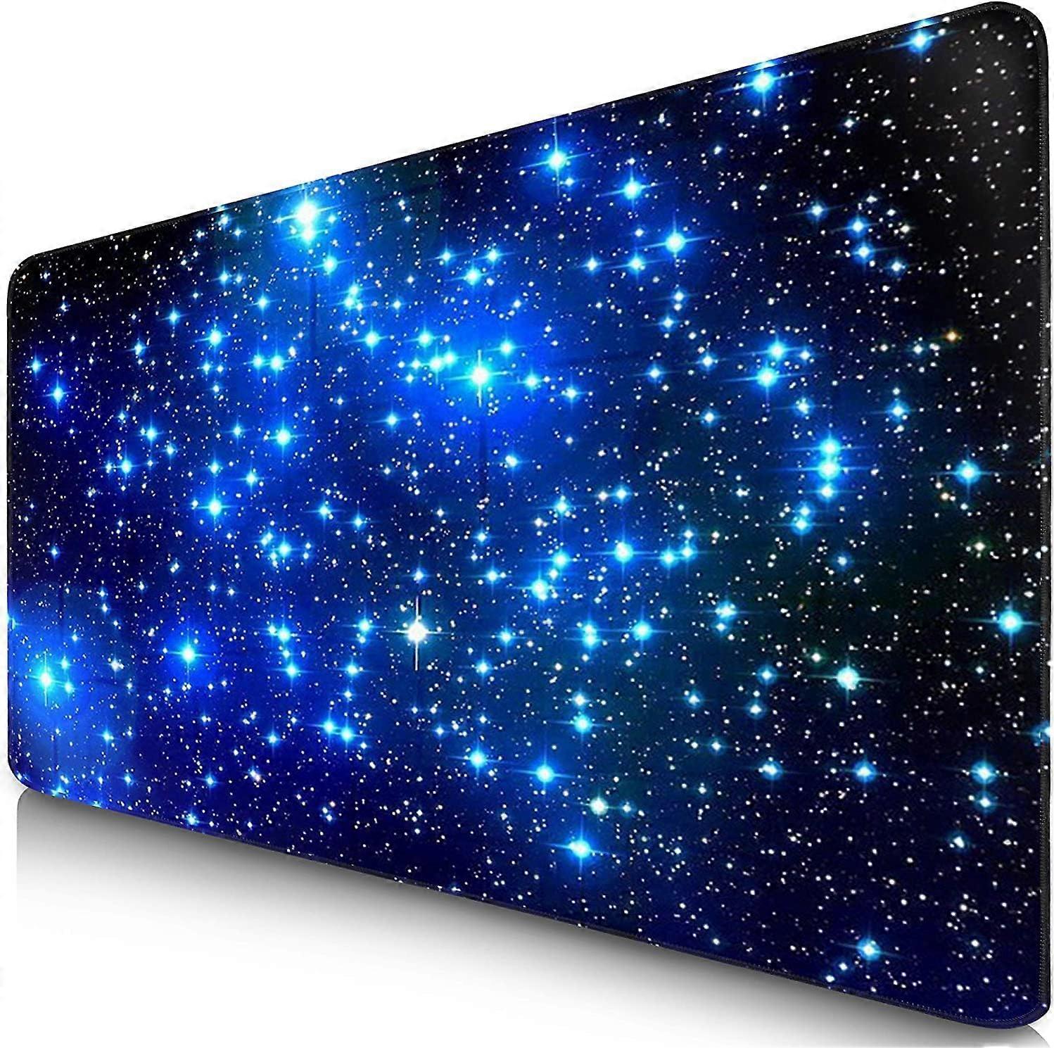 XL Gaming Mouse Pad - 900 x 400 mm - Gamer Mouse Pad - Special Surface Improves Speed and Accuracy - Non-Slip Rubber Base Surface - Blue,2024 Ping