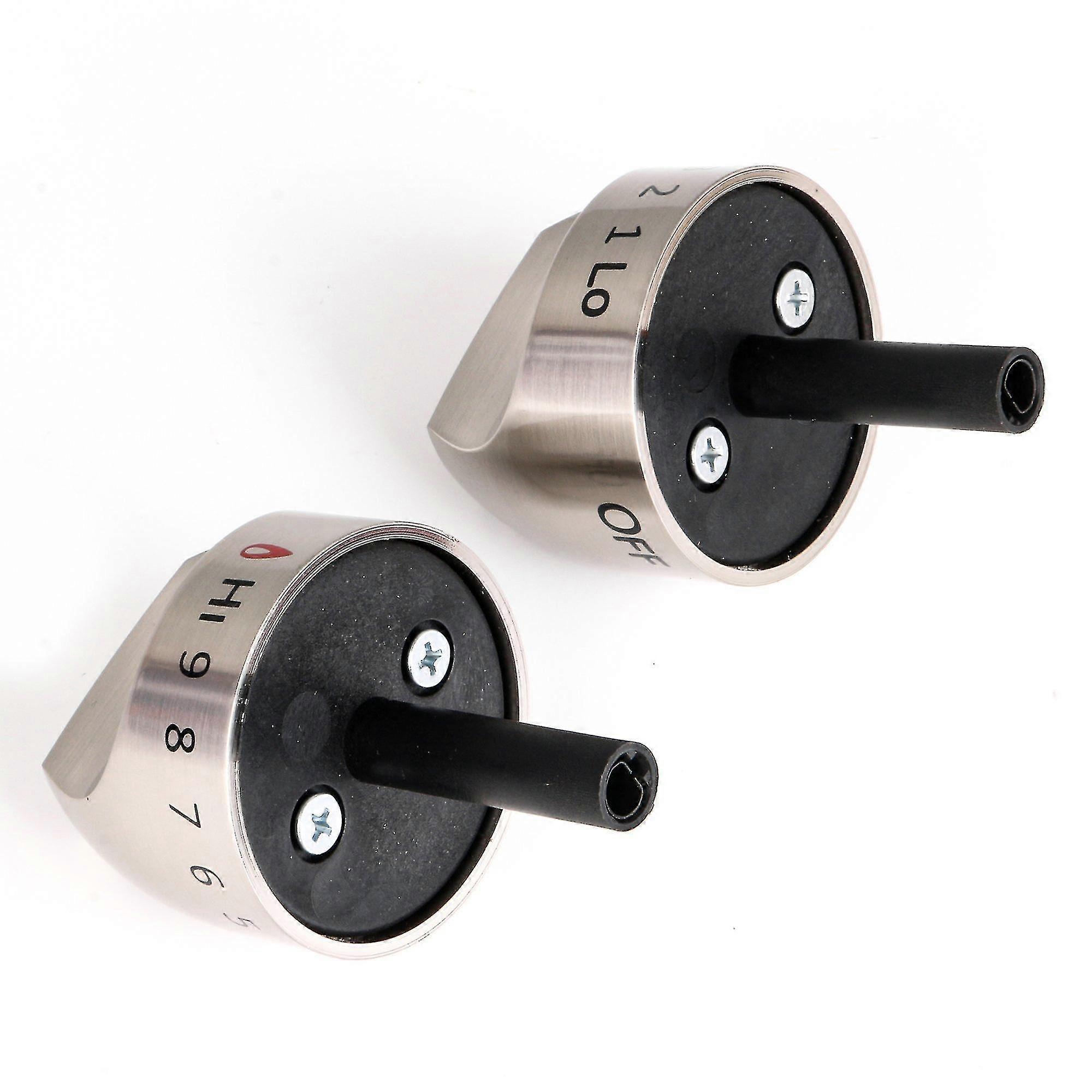 2 X sostituzione delle manopole di controllo del piano di cottura per General Electric Wb03k10265