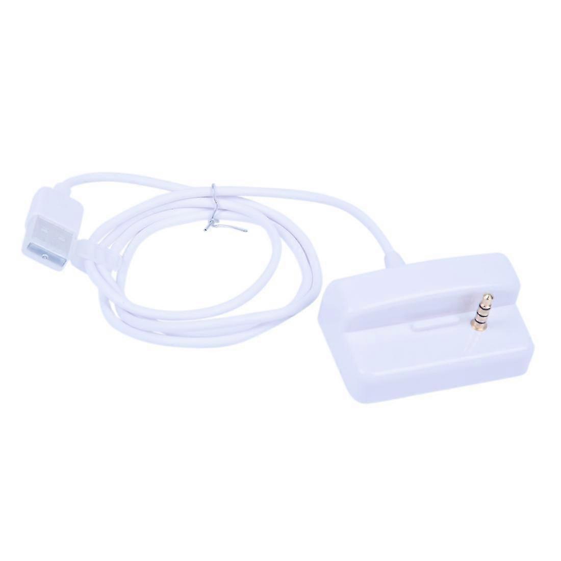 Usb For Shuffle 2nd Gen Charger Dock Cable White