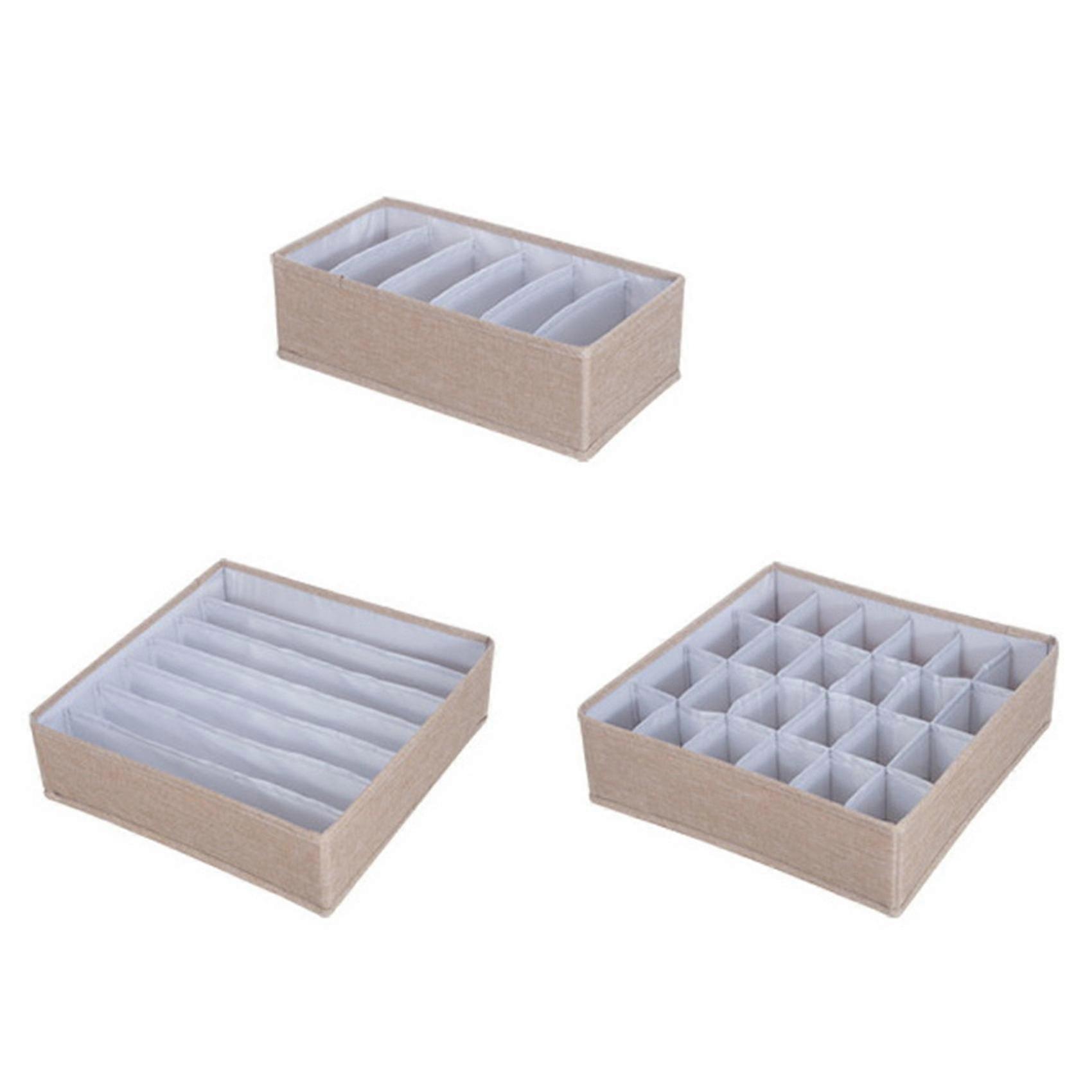 Storage Boxes Drawer Organisers Collapsible Closet Dividers For Bras Drawer Divider Foldable Socks T