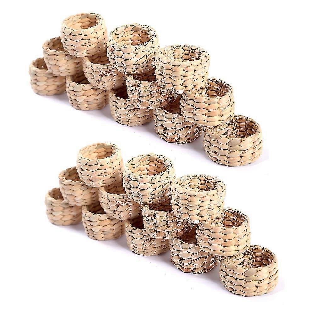 24pcs Napkin Rings, Napkin H Rings - Ric Napkin Rings For , Din