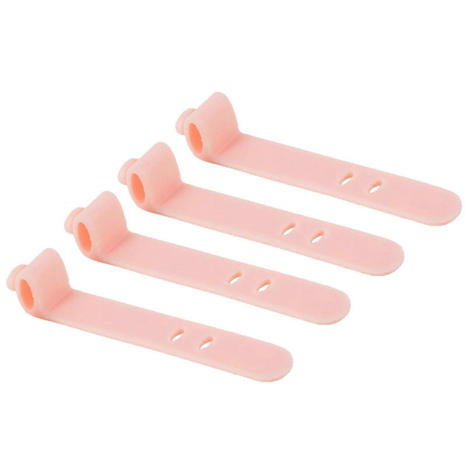 Cable Organizer Silicone Wire Binding Data Cable Tie Management Bobbin Winder