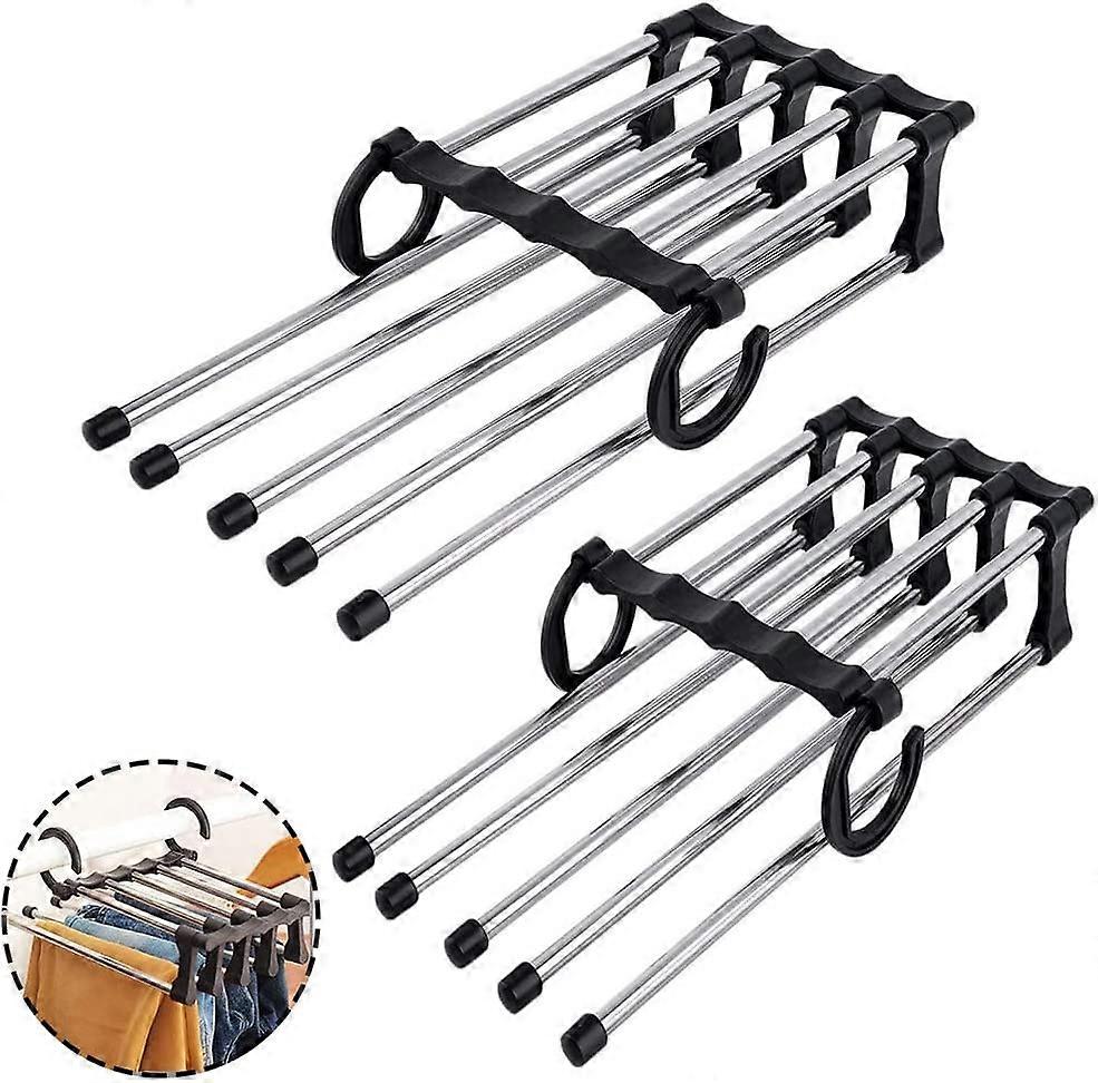 2 stk buksebøjler, sort