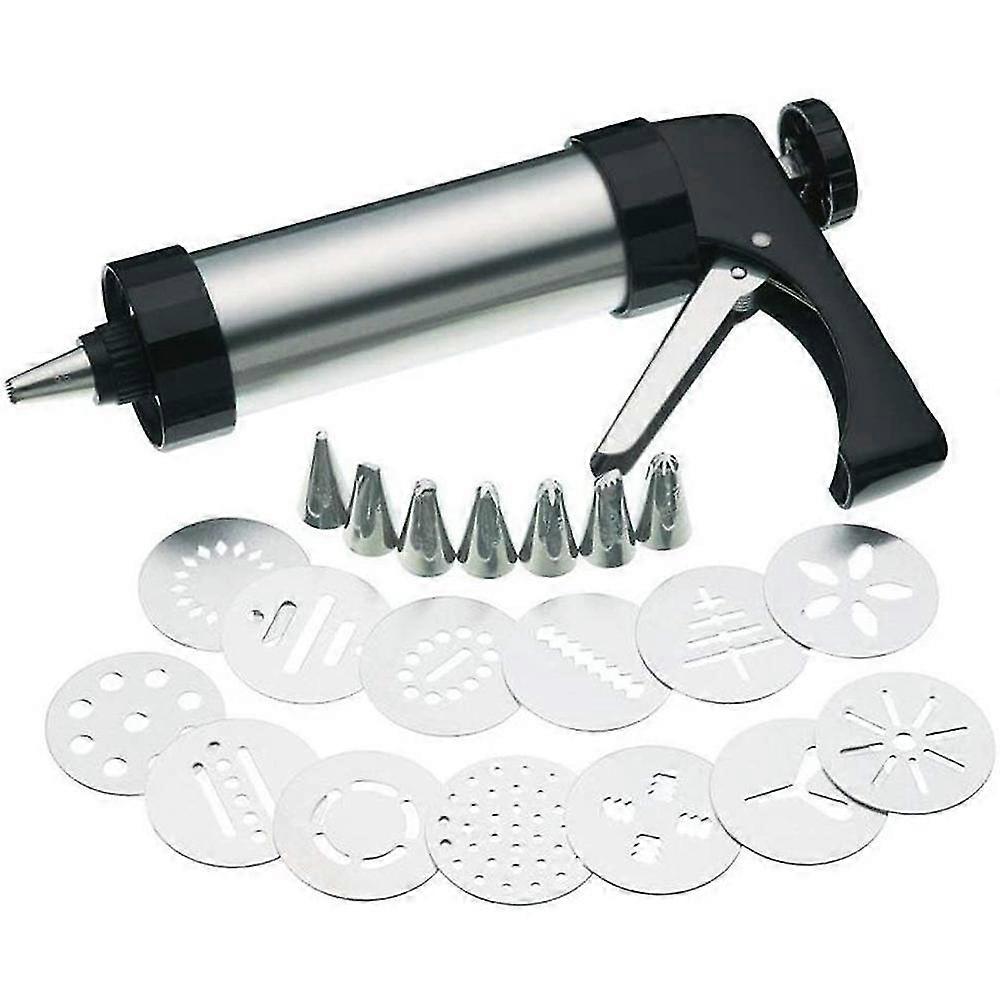 22 Piece Set Multifunctional Stainless Steel Decorating Baking Tools
