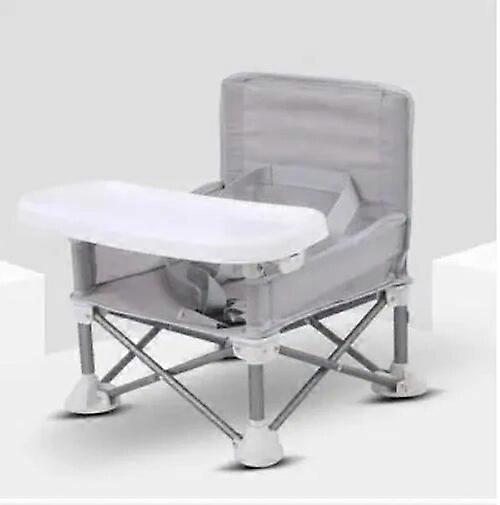 Baby Travel Booster Seat πτυσσόμενη καρέκλα κάμπινγκ Compact φορητό παιδικό κάθισμα με αφαιρούμενο δίσκο τραπεζαρίας για παιδιά Camping Beach La