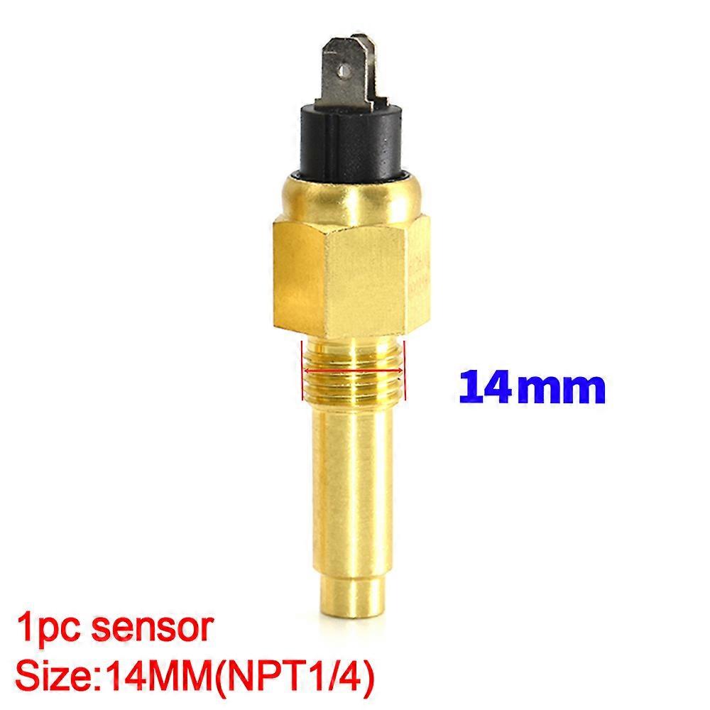 3 in 1 Multi-funzione Auto Barca Manometro Temperatura Acqua / Pressione Olio / Tensione / Carburante / Livello Acqua / Contatore Acque Reflue con Retroilluminazione Rossa