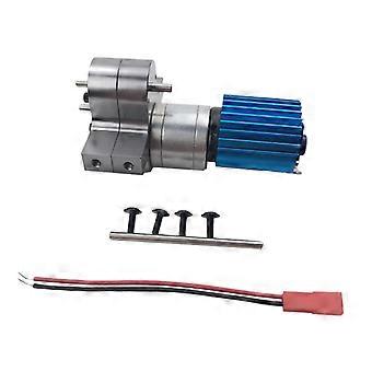 4WD 6WD overføringsveske med motor for WPL RC biloppgraderingstilbehør