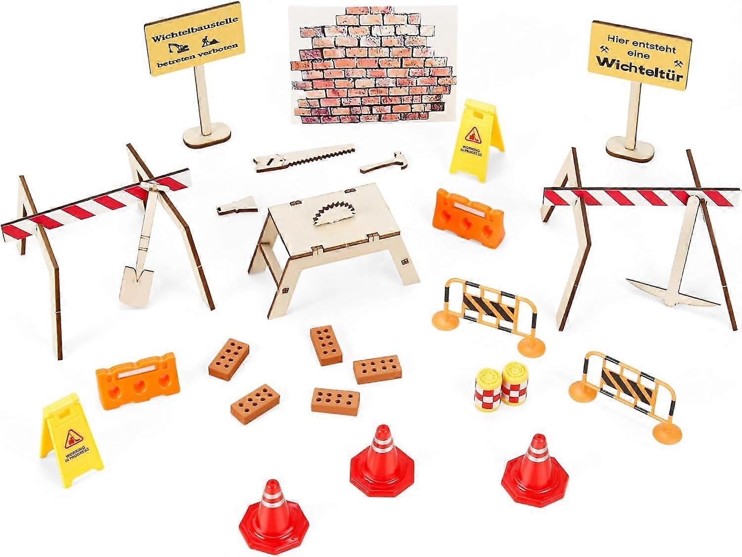 Kabouter Bouwplaats Set Entree Kabouter Deur Accessoires Kabouter Set Kabouter Deur Set Kabouter Accessoires Bouwplaats Kabouter Accessoires Kerstmis