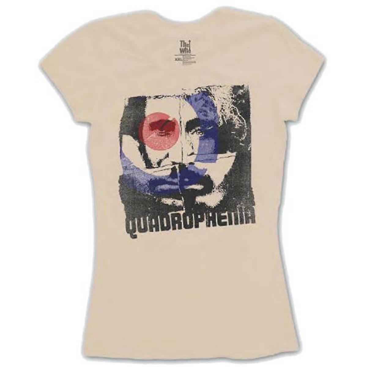 Ladies The Who Four Square Official Tee T-Shirt