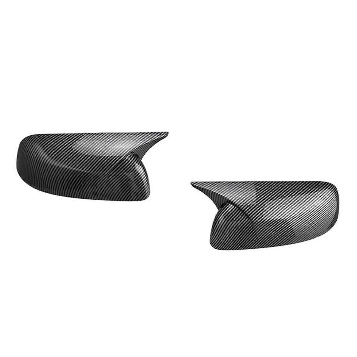 Rearview Mirror Cover Side Mirror Cap Trim Accessories for Explorer 2011-2019 Carbon Fiber