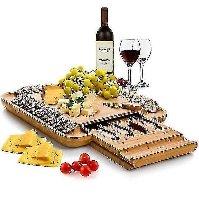 Bambus Käse Schneidebrett Set Obstbrot Schneidebrett Ch