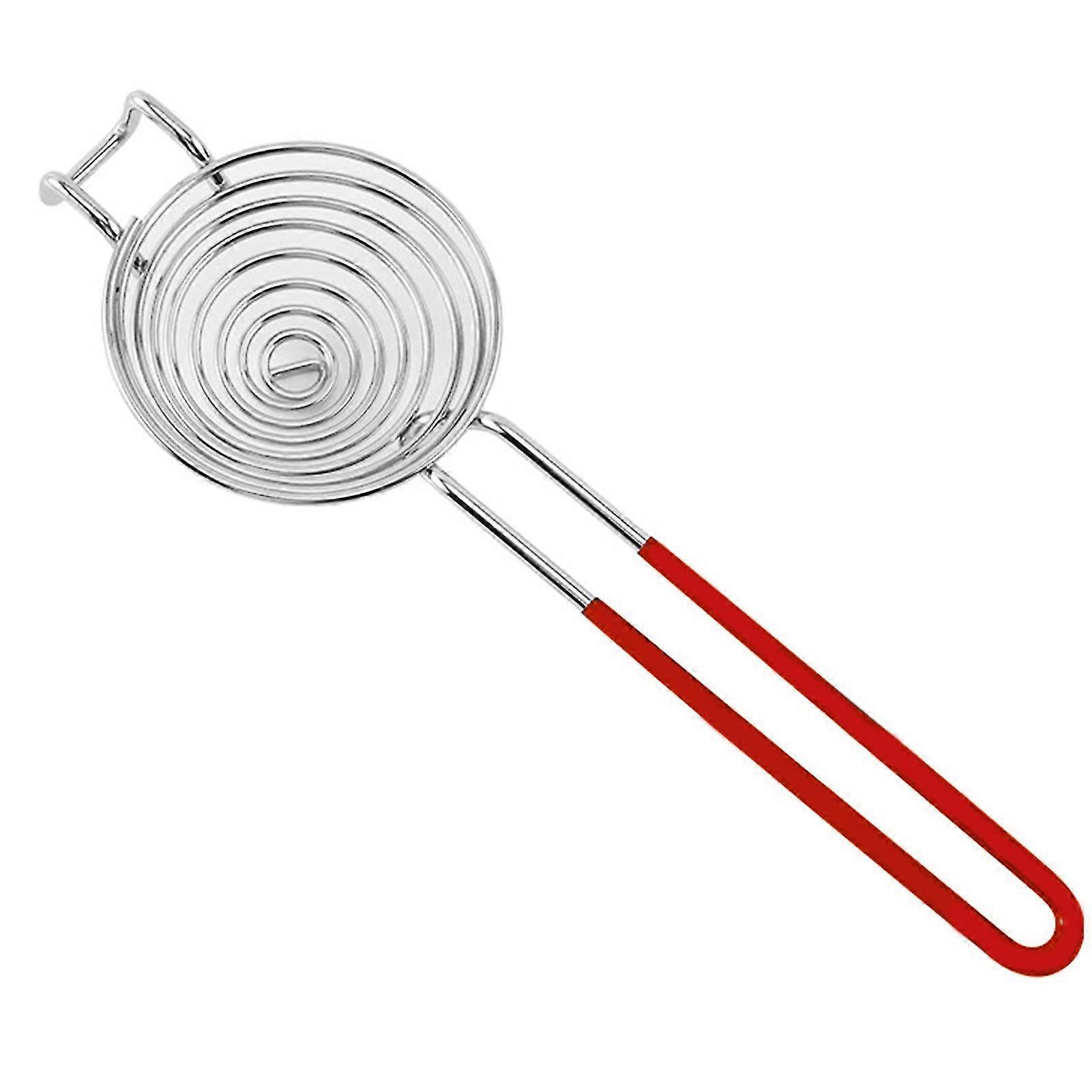 Egg Separator Long Handle Baking Stainless Steel Egg White Yolk Sifting Filter Egg Divider Kitchen Tool  Kaesi