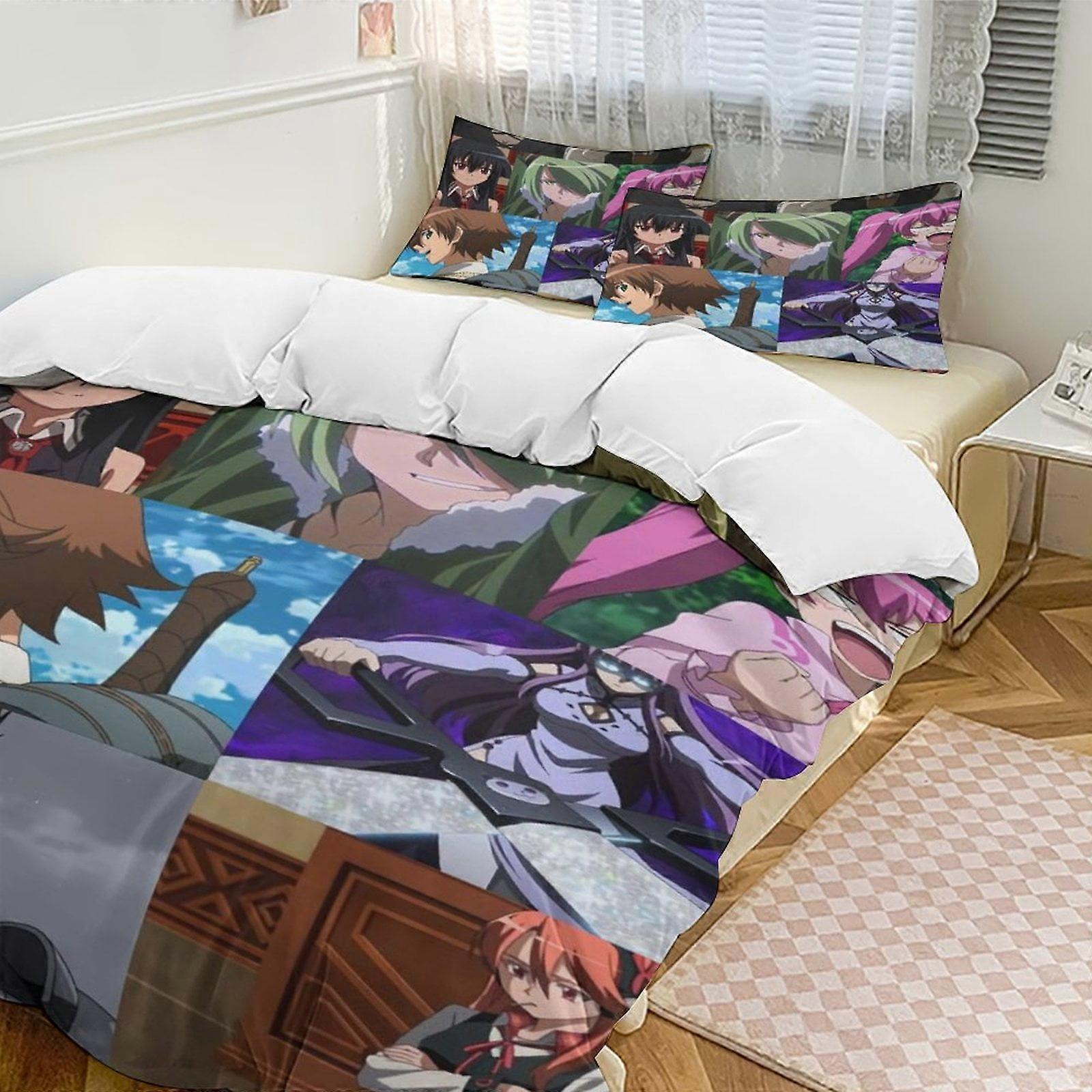Bedding set Gs287 Akame Ga KILL Anime Home Bed 3-piece Set