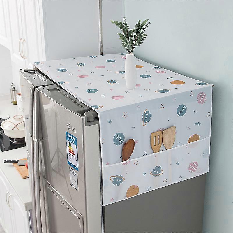 Refrigerator Dust Cover Washing Machine Dust Cover-Multi-Function-Waterproof and Dustproof-L,60*180cm
