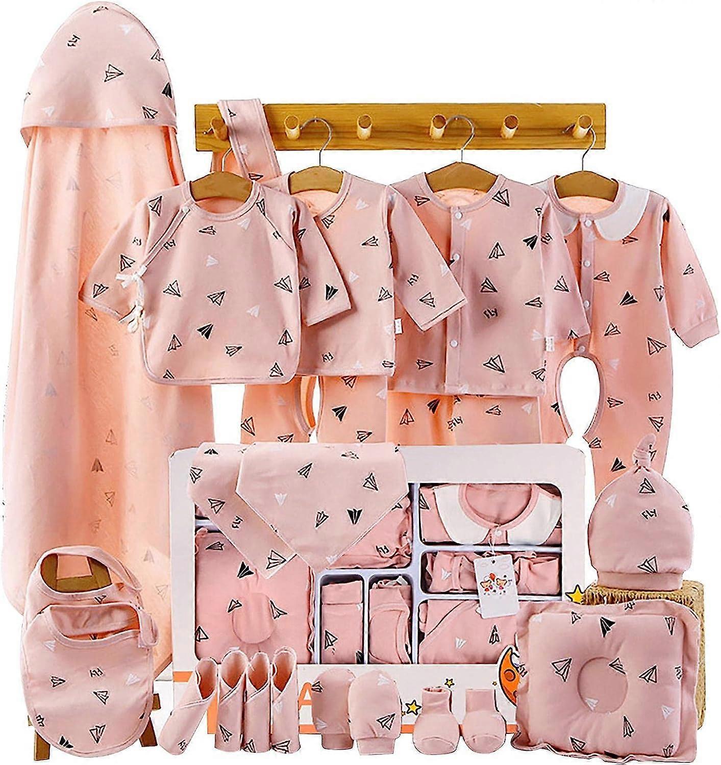 Klädset för nyfödda Könsneutralt, Klädset för nyfödda | Vår Och Höst Baby Födelse Kläder För Jumpsuits Haklappar Hattar Formade Kuddar