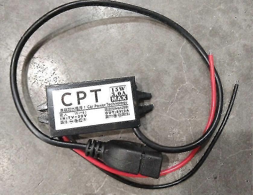 Módulo conversor DC-dc 12v To 5v Usb Output Power Adapter 3a 15w