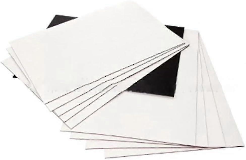 A4 Size Rubber Soft Magnetic Car Stickers - Cuttable and Bendable Whiteboard