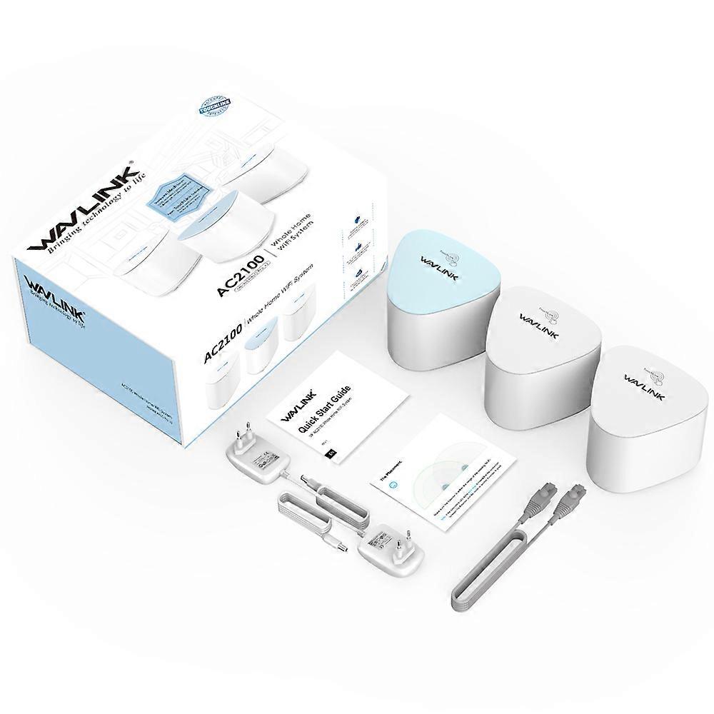 Mesh WiFi System AC2100 WIFI Router Dual Band 2.4G & 5G Router WIFI Wireless Reapeter Wi-Fi Extender Wif Router 2/3 Stück
