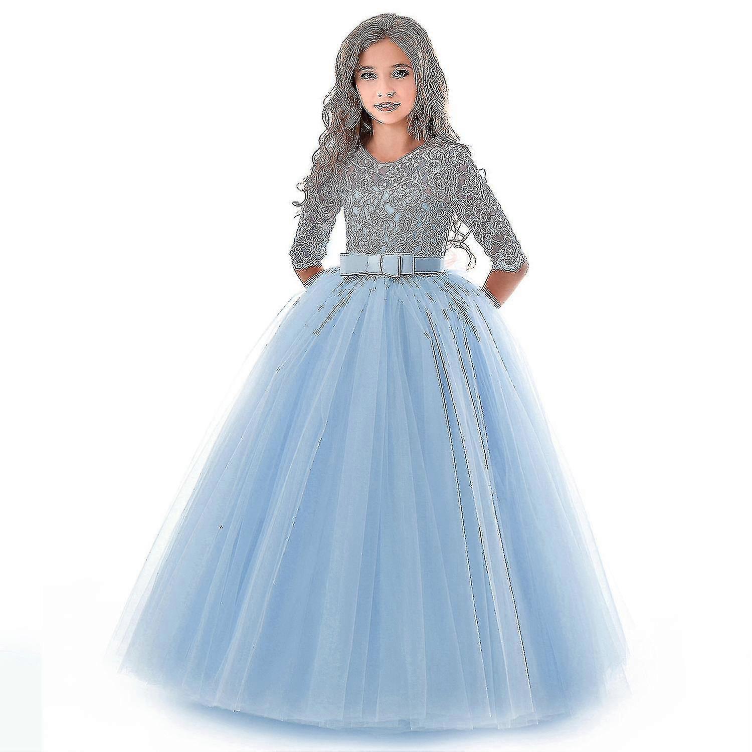 Dvky krajky dlouh plesov aty druika dti aty pro dvky dospvajc dvka party aty dti princezna veer formln svatebn vestido