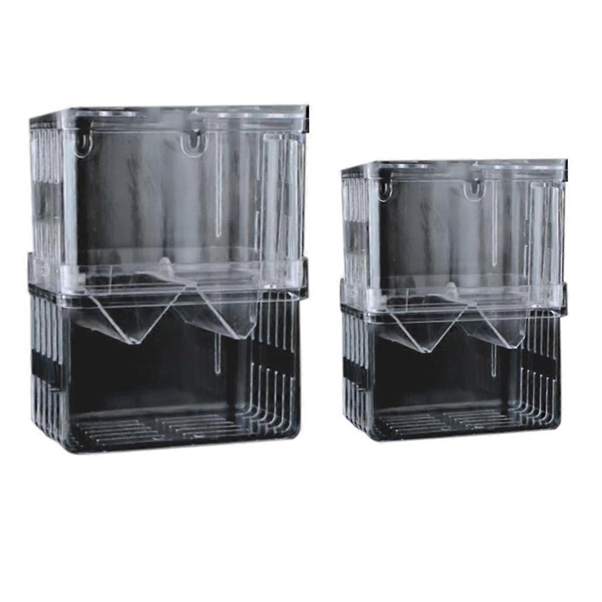 Aquarium Fish Breeder Box Durable Bettas Fish Tank Fish Breeding Isolation Box Hatching Incubator B
