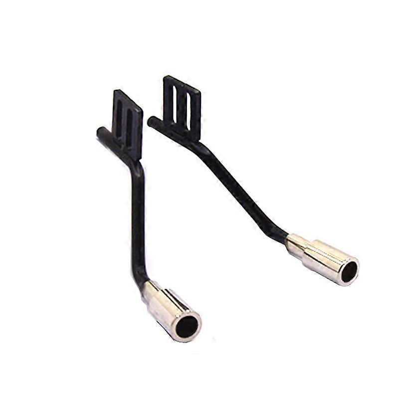 1Pair Metal Simulation Exhaust Pipe Gas Vent for Trx4 SCX10 Rc Car Parts Exhaust Manifold